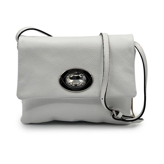 Сумочка Renato Angi белая кожаная - фото 1, 3357101 RA BIANCO