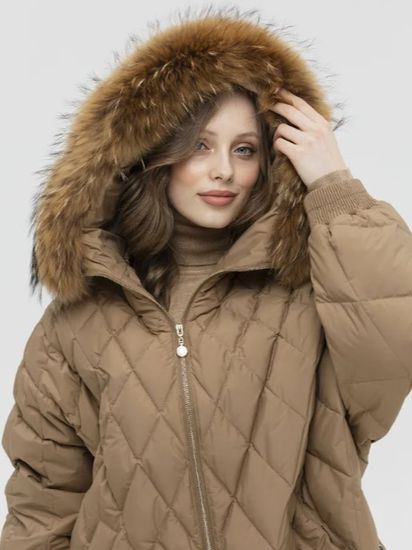 Пуховик Tuffoni светло-бежевый - фото 2,