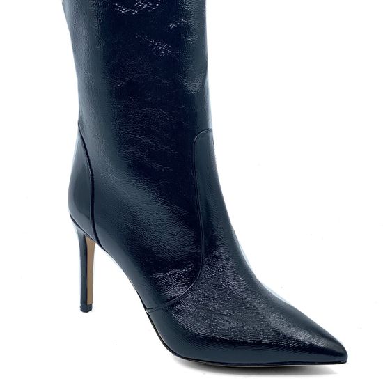 Сапоги TIFFI черные из лакированной кожи демисезонные - фото 3, N658/80DR TI LAK NERO