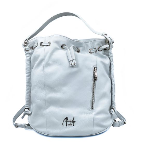 Рюкзак Renato Angi белый кожаный - фото 1, 2604481 RA BIANCO