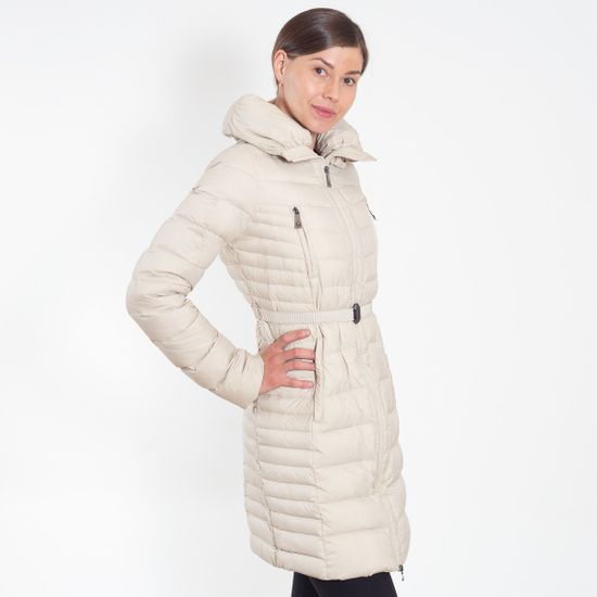Пуховик Pinko удлиненный бежевый - фото 6, 