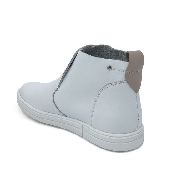 Ботинки женские CV COVER кожаные белые демисезонные - фото 3, 