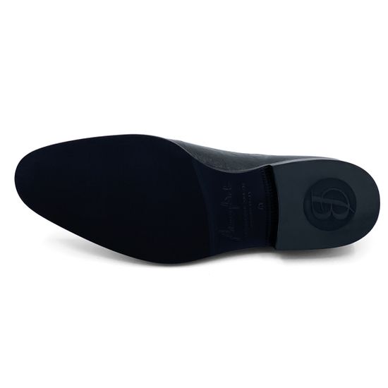 Туфли Bruno Antolini черные кожа угря демисезонные - фото 4, 92642 BA NERO