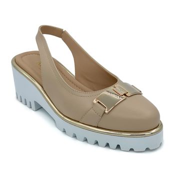 Босоножки KELTON бежевые кожаные - фото 2, AH2204 KEL