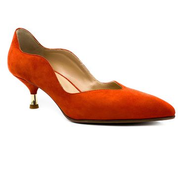 Туфли Rosso Nero красная замша - фото 2, 4506 RN SALMONE