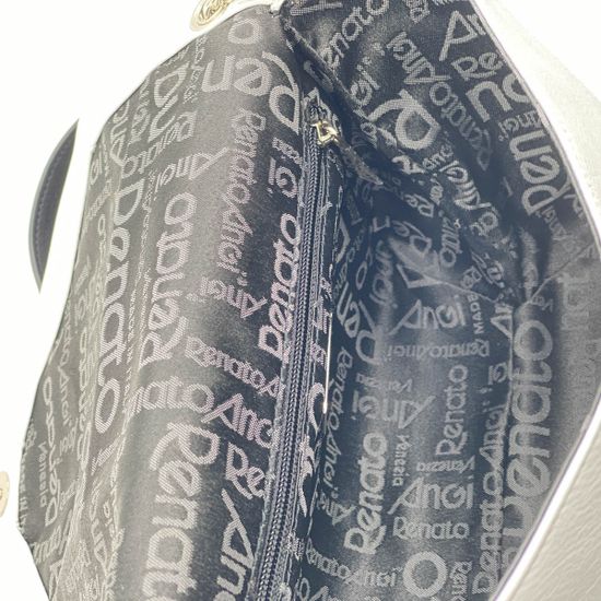 Сумка Renato Angi белая кожаная - фото 5, 2705236 RA BIANCO