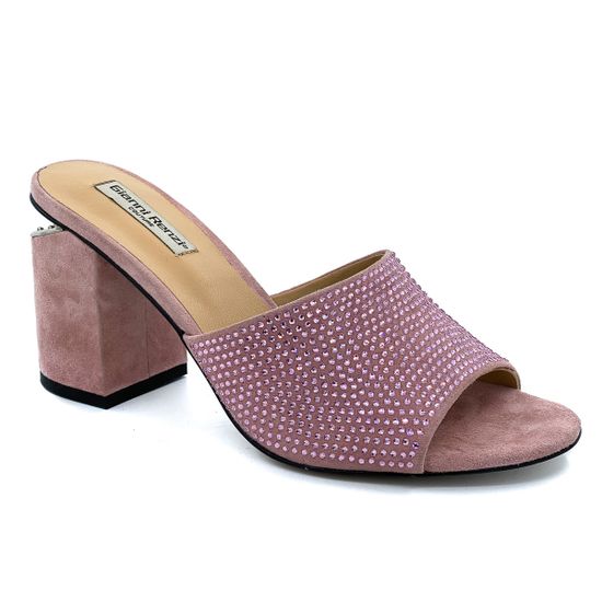 Сабо Gianni Renzi розовые замшевые - фото 2, RA1060B GR