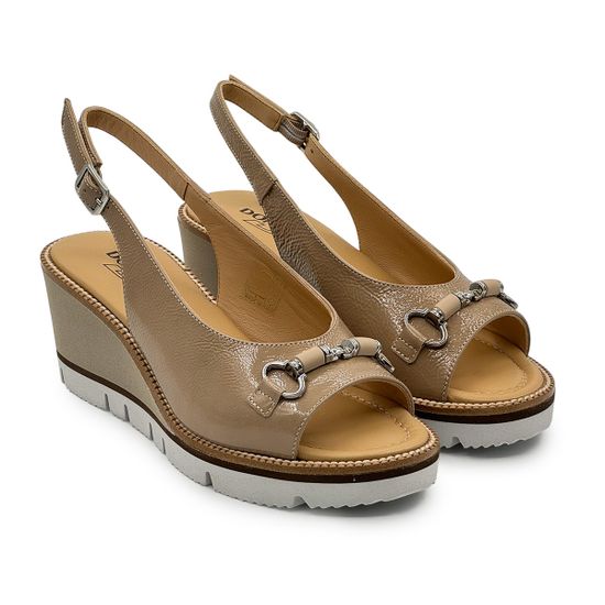 Босоножки Donna Soft бежевые наплак - фото 8, DS2306 DS BEIGE