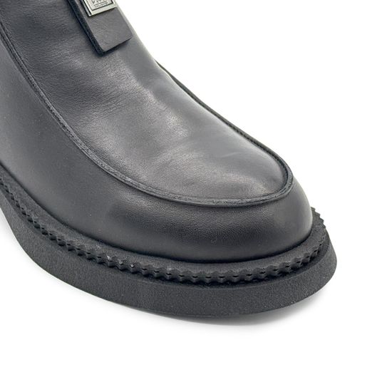 Ботинки Lab Milano черные кожаные на меху - фото 7, 148LAB1608 LAB NAPPA