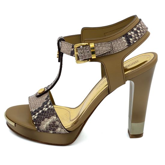 Босоножки Loretta Pettinari коричневые - фото 1, 