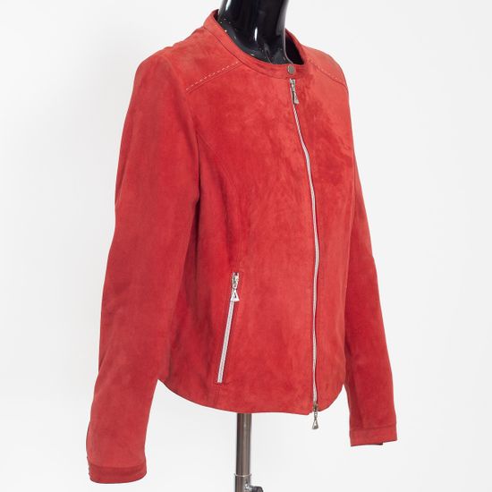 Куртка Galotti замша красная - фото 2, 131628 GA