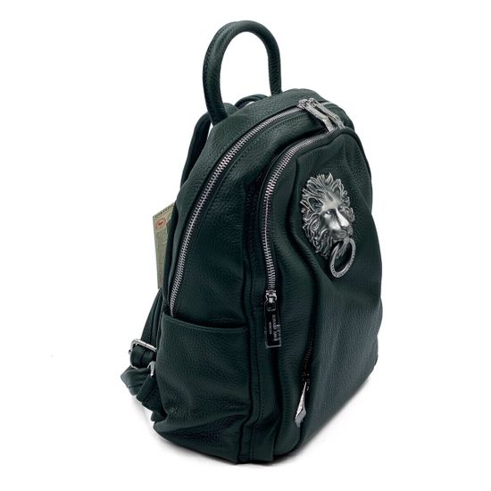 Рюкзак Renato Angi зеленый кожаный - фото 2, 