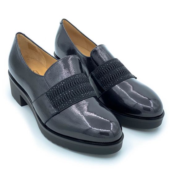 Полуботинки Donna Soft серые наплак демисезонные - фото 7, 