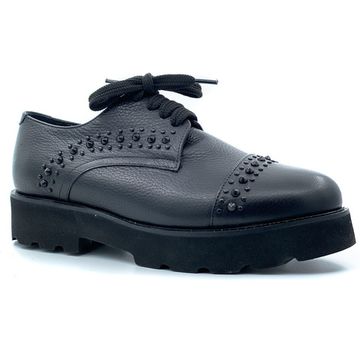 Полуботинки Lab Milano натуральная кожа черного цвета - фото 2, H3230 LAB