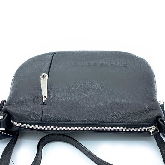 Сумка Di Gregorio черная кожаная - фото 4, 