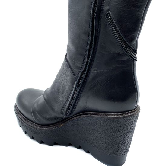 Сапоги Fru.it черные кожа байка - фото 7, 1749BM FR NERO