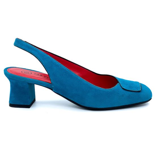 Босоножки Pas de Rouge синие - фото 1, 