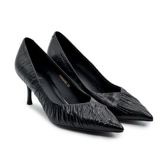 Туфли TUFFONI черные наплак кожаные - фото 7, 3526034LL TUF LAK