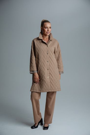 Плащ Tuffoni бежевый - фото 1, 7726020C TUF BEIGE