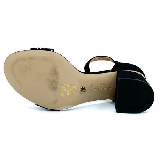 Босоножки Gianni Renzi черно-серебряные - фото 4, RA1022A GR