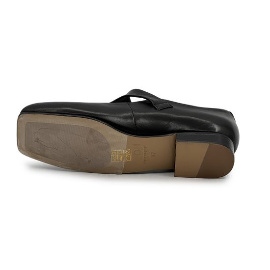 Туфли летние TUFFONI черные кожаные - фото 4, 5625015LL TUF NERO