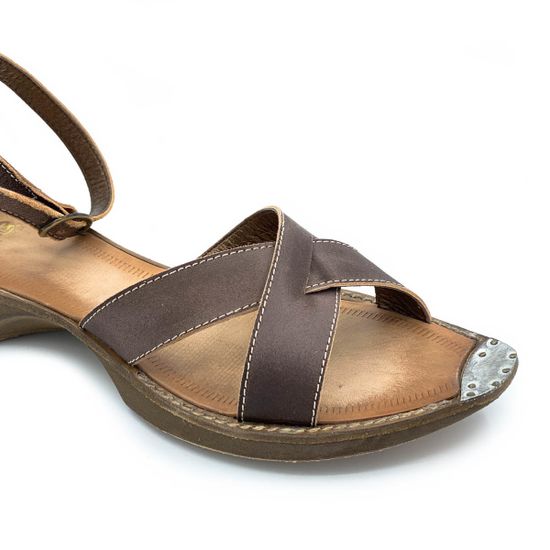 Босоножки Fru.it коричневые кожаные - фото 6, 8002 FR