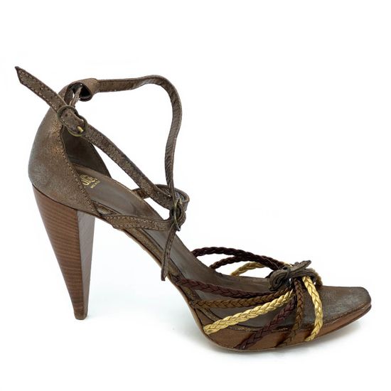 Босоножки Fru.it коричневые кожаные - фото 1, 8072 FR