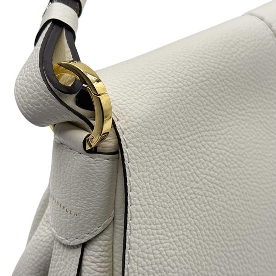 Сумка Loristella белая кожаная - фото 4, 2947 LS BIANCO