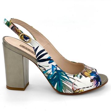 Босоножки Renzi кожаные мультиколор - фото 1, 501701A RZ