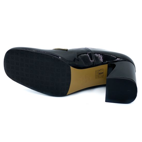 Туфли Ilasio Renzoni черные из лакированной кожи - фото 4, 6044 IR
