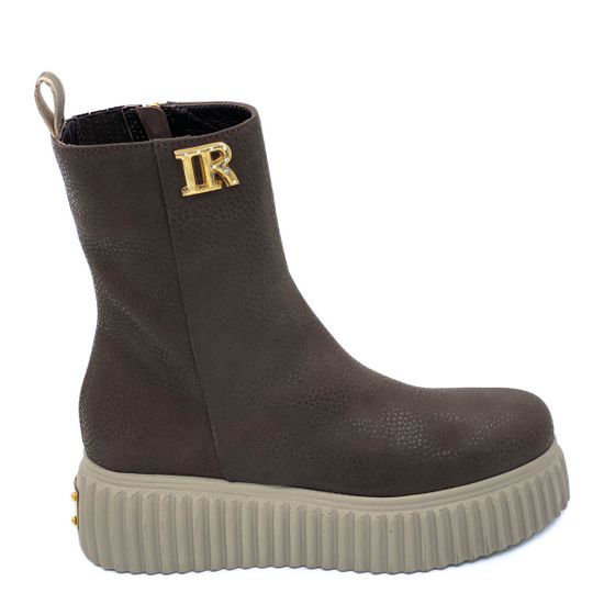 Ботинки Ilasio Renzoni коричневые кожаные Байка - фото 1, 