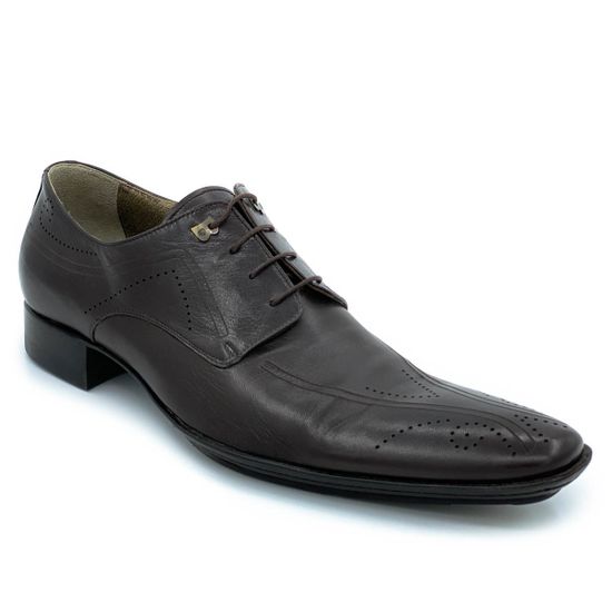 Туфли Bagatto кожаные коричневые - фото 2, 