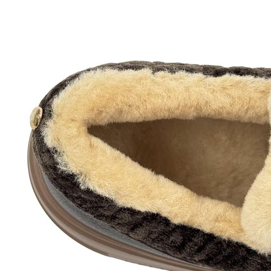 Полуботинки KELTON коричневые кожа/замша/велюр на меху - фото 8, AM4320M KEL MORO