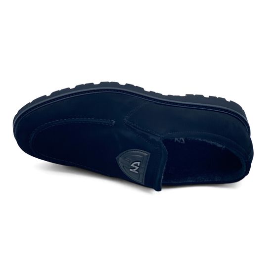 Ботинки Giampieronicola черные замшевые на шерсти - фото 5, G40245B GPN