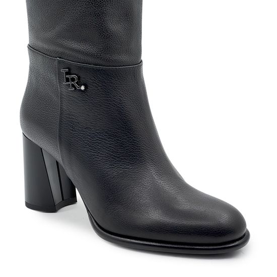 Сапоги Ilasio Renzoni черные кожаные демисезонные - фото 5, 8223 IR NERO