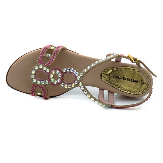 Босоножки Loretta Pettinari бежевые - фото 5, 