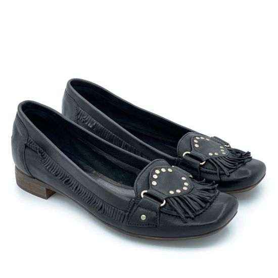 Туфли  Fru.it черные кожаные - фото 7, 