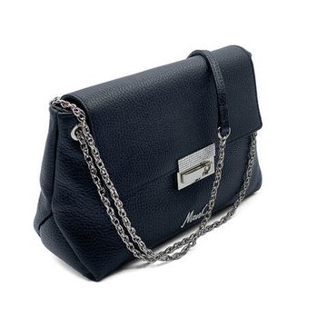 Сумочка Marina Creazioni черная кожаная - фото 2, B6227 MC NERO