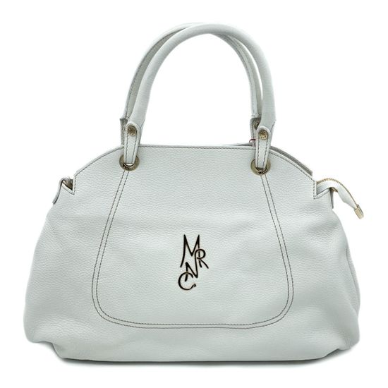 Сумка Marina Creazioni белая кожаная - фото 1, 