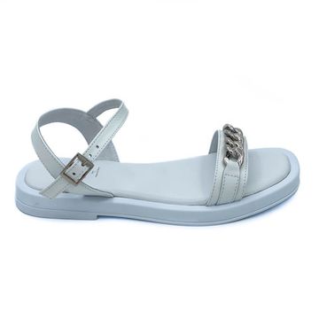 Босоножки Cover белые кожаные - фото 1, 138-2 COV