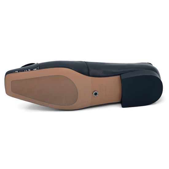 Балетки TUFFONI черные кожаные - фото 4, 3524023LL TUF NERO