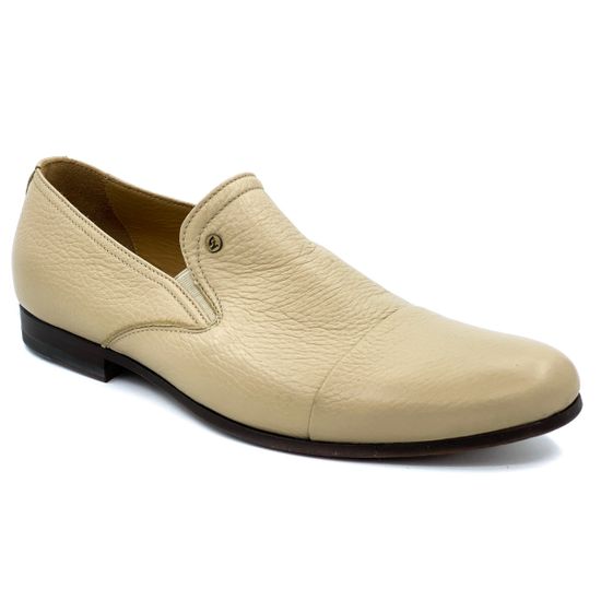 Туфли Giampieronicola бежевые кожаные - фото 2, 