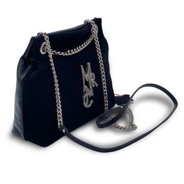 Сумка Marina Creazioni кожа/замша черная - фото 2, B5560 MC NERO