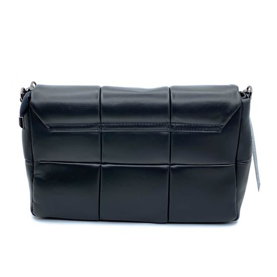 Сумка Di Gregorio черная кожаная - фото 2, 