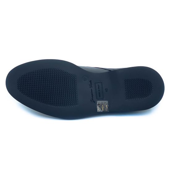 Ботинки Giampieronicola черные кожаные демисезонные - фото 4, P42701 GPN