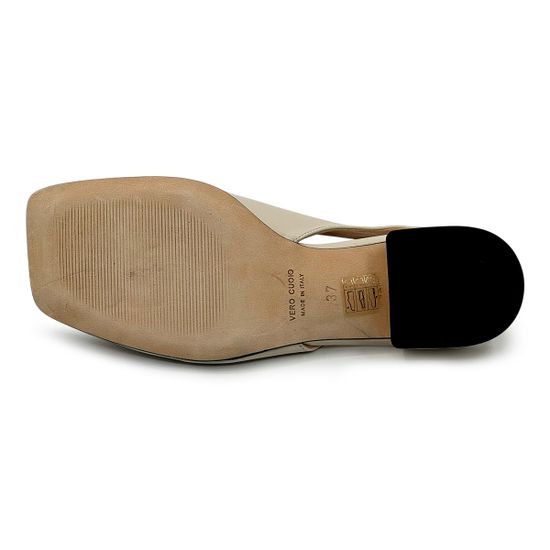 Босоножки MOT-CLE бежевые кожаные - фото 4, MOT3200P MOT AVORIO