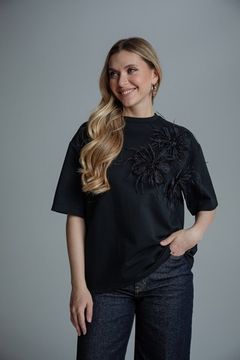 Футболка Tuffoni черная - фото 2, 8326045 TUF NERO