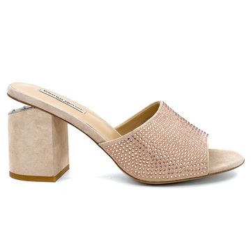 Сабо Gianni Renzi  бежевые замшевые - фото 1, RA1060С GR