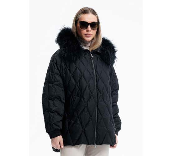 Пуховик Tuffoni черный, 7725053D TUF NERO