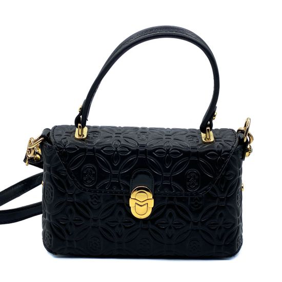 Сумка Marino Orlandi черная кожаная - фото 1, 